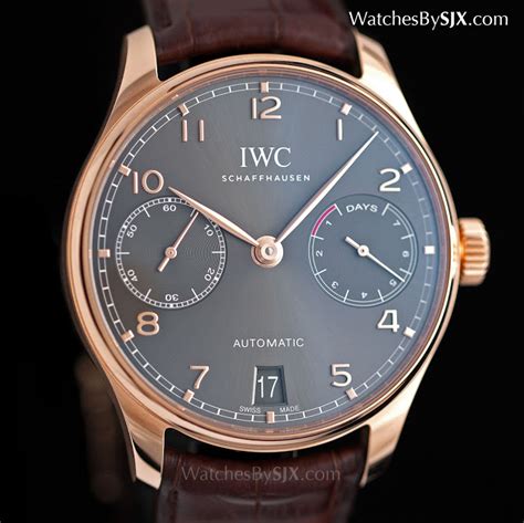 iwc portugieser second hand|iwc portugieser 7 day.